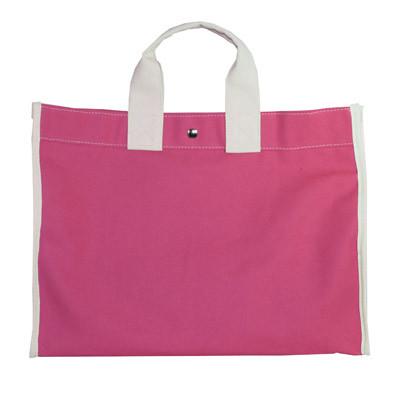 UTILITY CANVAS | CLASSIC FIELD BAG  | PINK WITH NATURAL TRIM