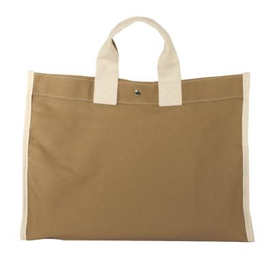UTILITY CANVAS | CLASSIC FIELD BAG  | TAN WITH NATURAL TRIM