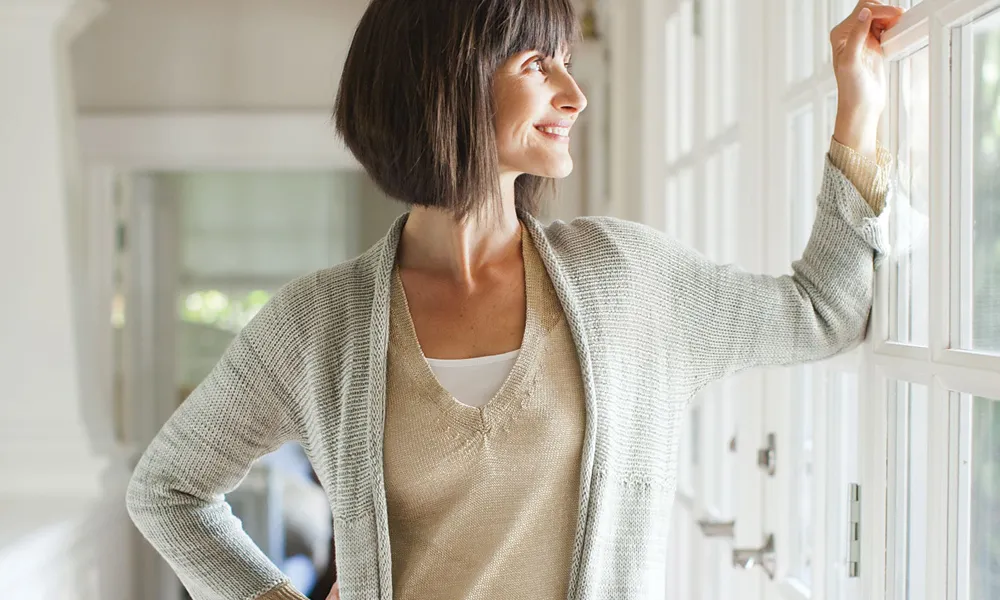 トップス Bamboo Basket Pattern Knitted Cardigan swingOG.webp