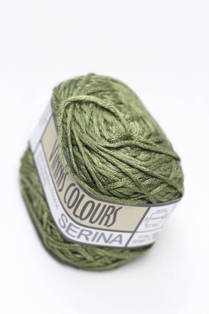 Vinni's Colours Bamboo Yarn in 641 Camo Green at Fabulous Yarn