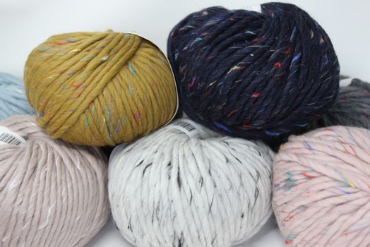 Wool and The Gang Yarns Crazy Sexy Wool FUNFETTI Yarn | 100% super bulky wool