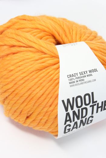 Wool & The Gang Crazy Sexy Wool in Fireball Orange