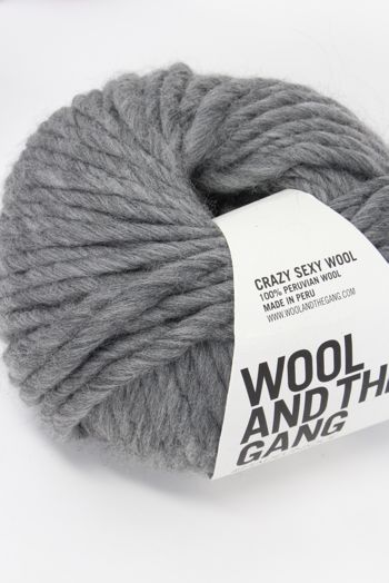 Wool & The Gang Crazy Sexy Wool in Tweed Grey
