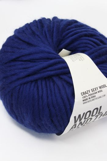 Wool & The Gang Crazy Sexy Wool in Zoot Suit Blue