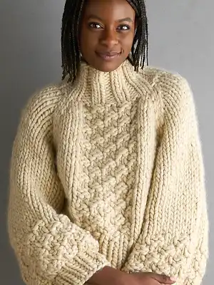 Wool and the Gang Knitkit - Seed Pod Pullover