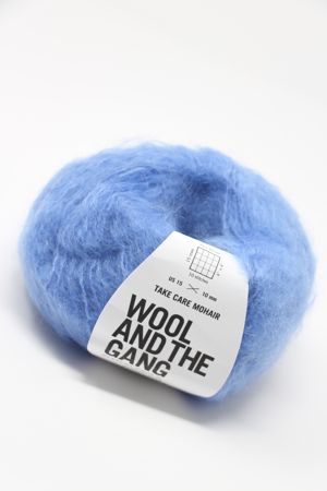 Wool & The Gang Take Care Mohair in Cloudy Blue