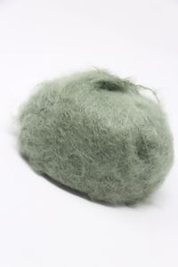 Wool and the Gang Take Care Mohair Eucalyptus Green