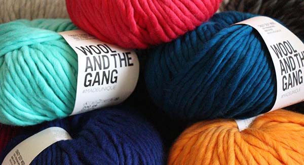 Wool and The Gang Yarns Crazy Sexy Wool Yarn | 100% Peruvian Wool Super Bulky