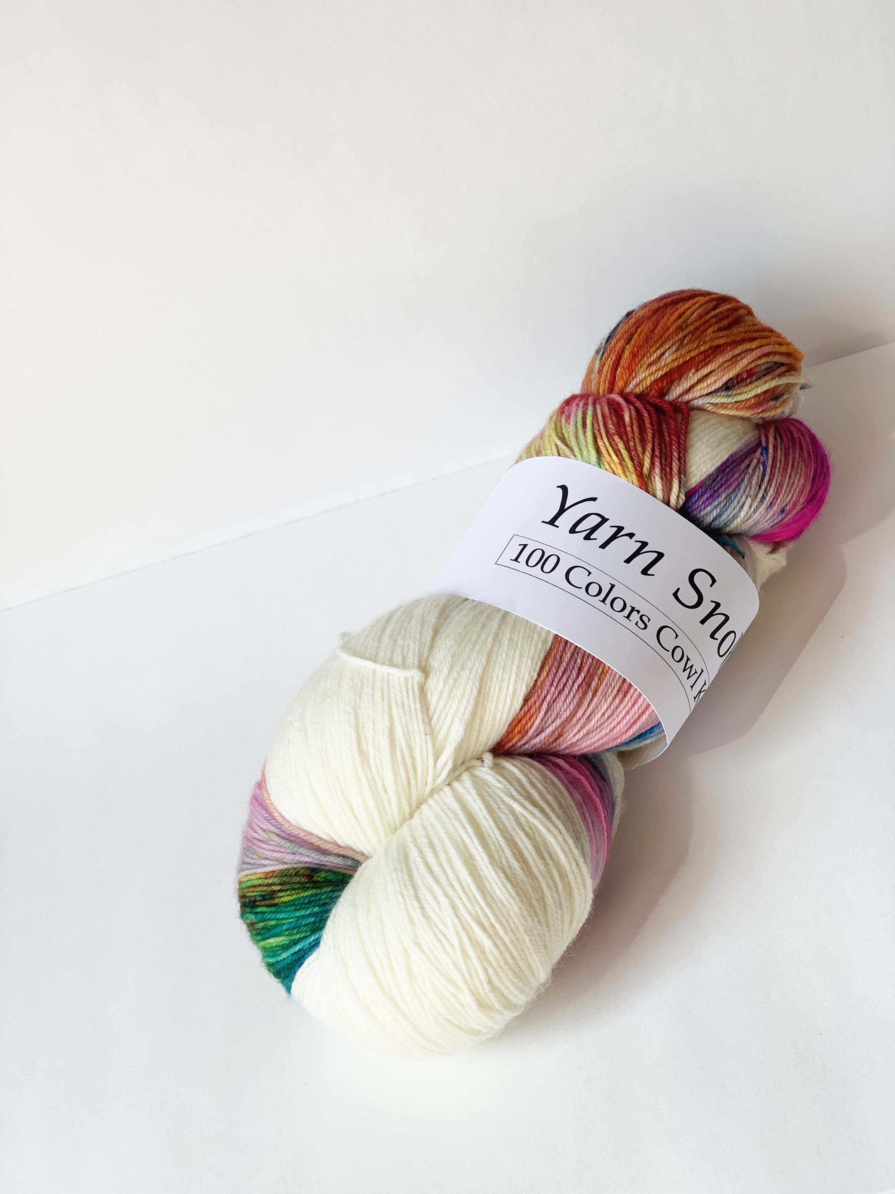 Yarn Snob 100 Colors Cowl Kit in Cream at Fabulous Yarn