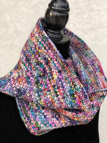 Criss Cross Infinity Cowl  Knit Kit