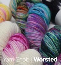 YARN SNOB worsted merino yarn