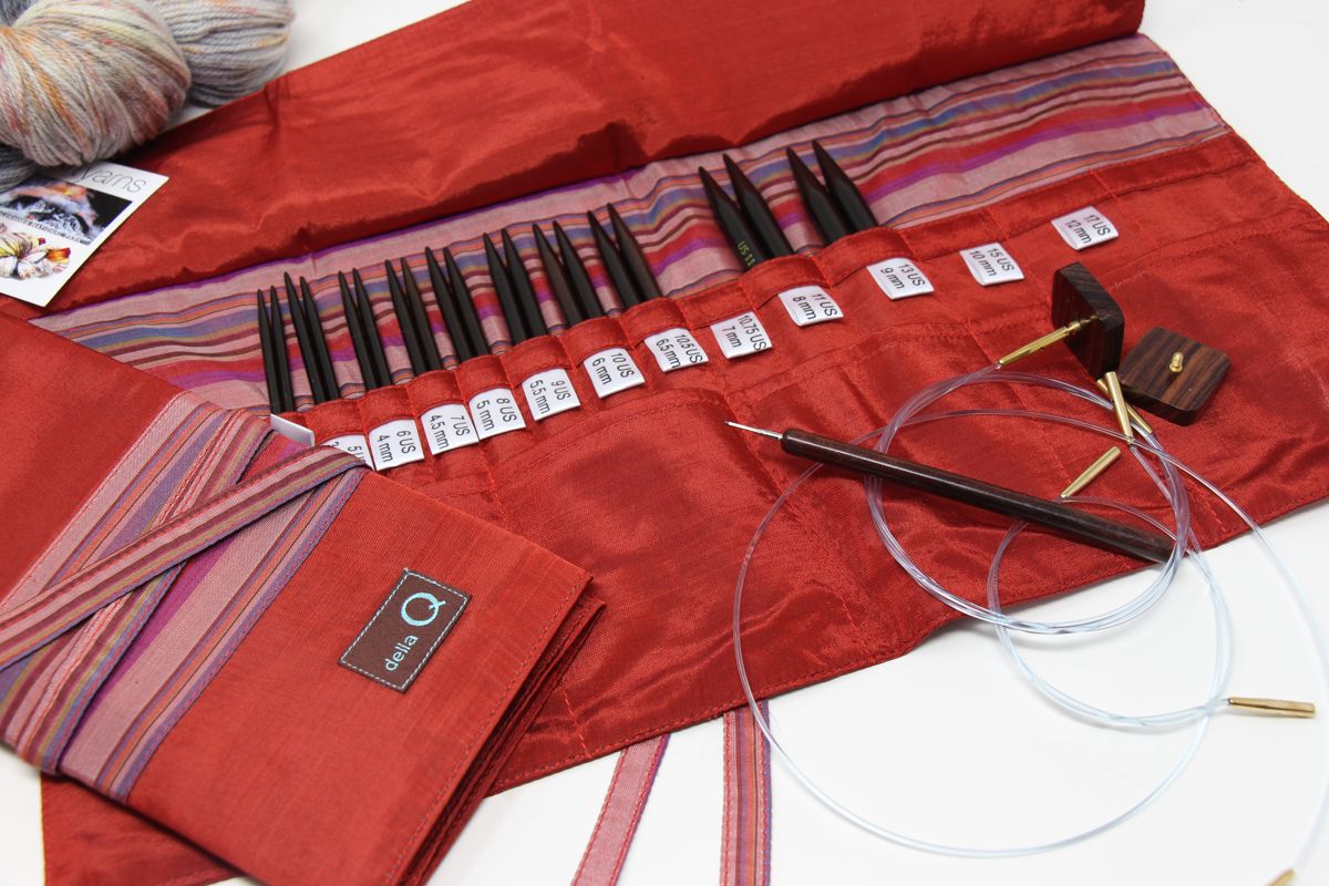 Zen Ebony Interchangeable Needle Set only at Fabulous Yarn