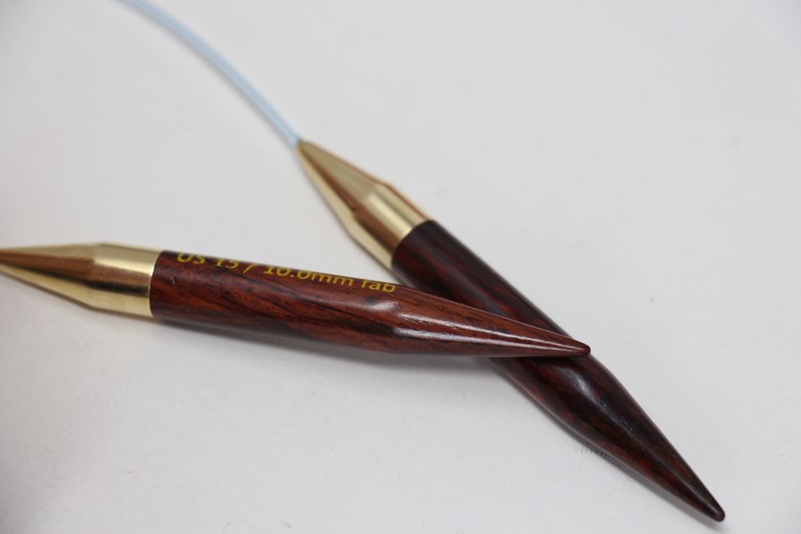 ZEN Rosewood 16 Inch Circular Knitting Needles at Fabulous Yarn