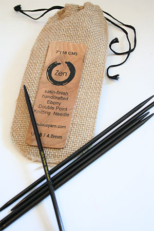 ZEN Double Point Round Knitting Needles at Fabulous Yarn