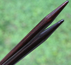 Zen Round Rosewood Needles from Fab