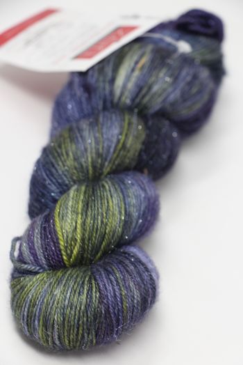 Zen Yarn Garden Superfine Glitter in Blue Grass
 