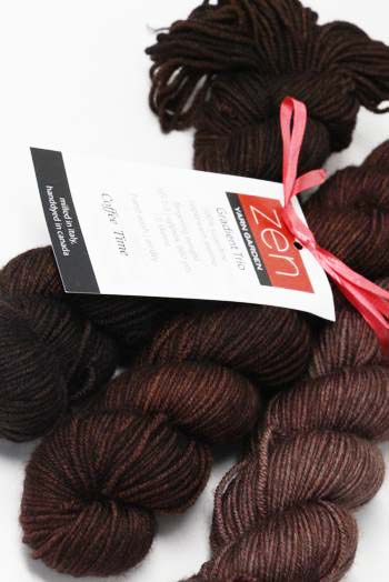 Zen Yarn Garden | Gradient Trio Kit | Coffee Time