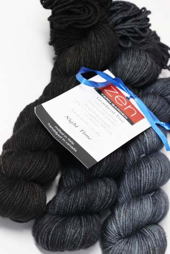 Zen Yarn Garden | Gradient Trio Kit | Night Time